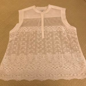 CAbi Prudence Top Size XL NWOT